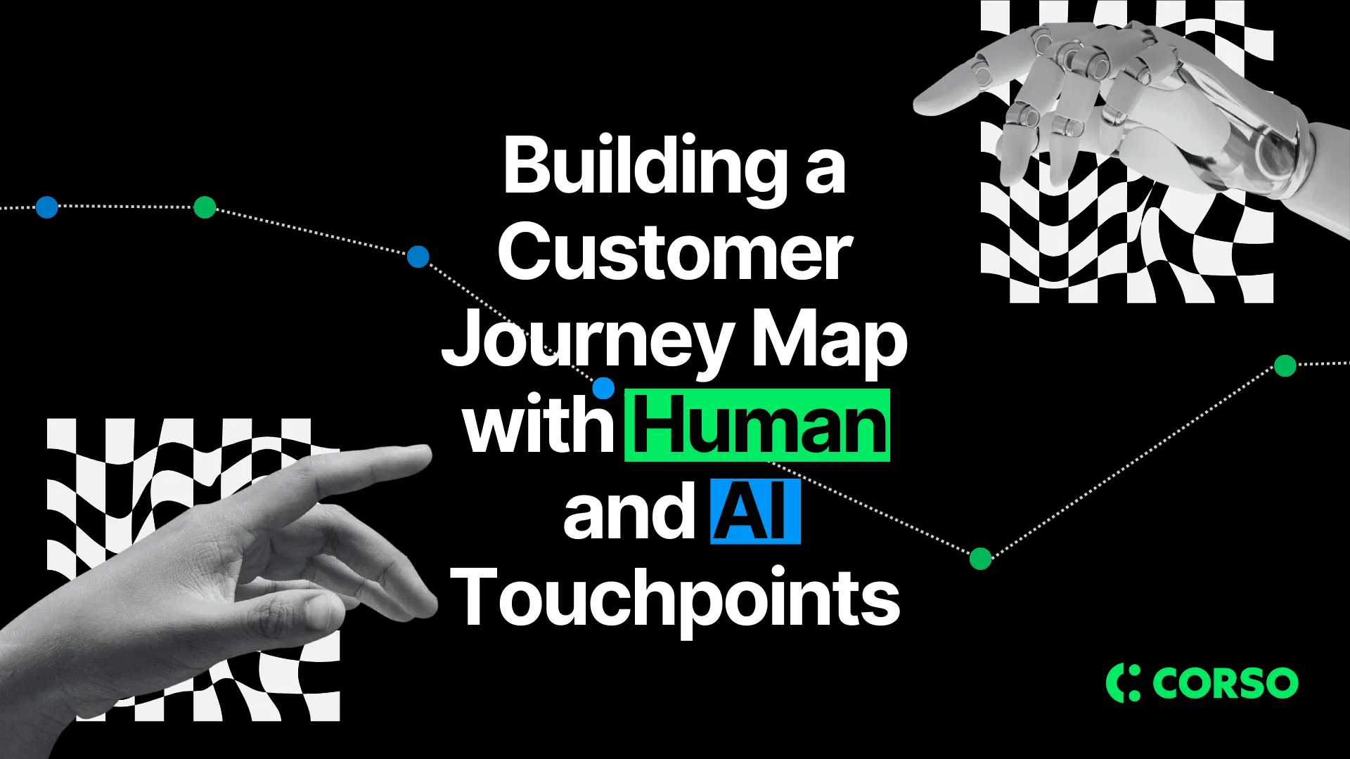 Building a Customer Journey Map with Human and AI Touchpoints