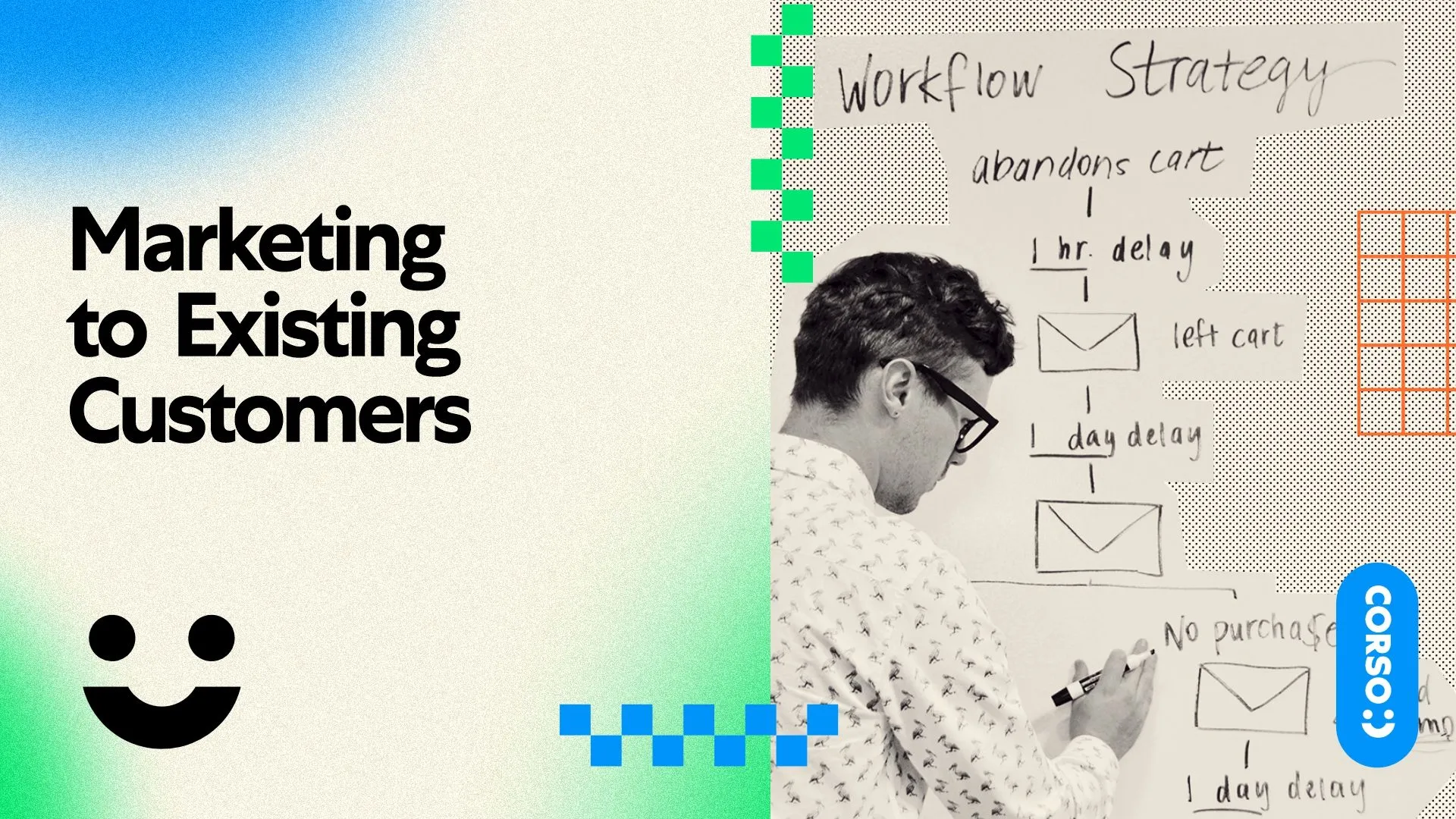 Digital marketing presentation slide.