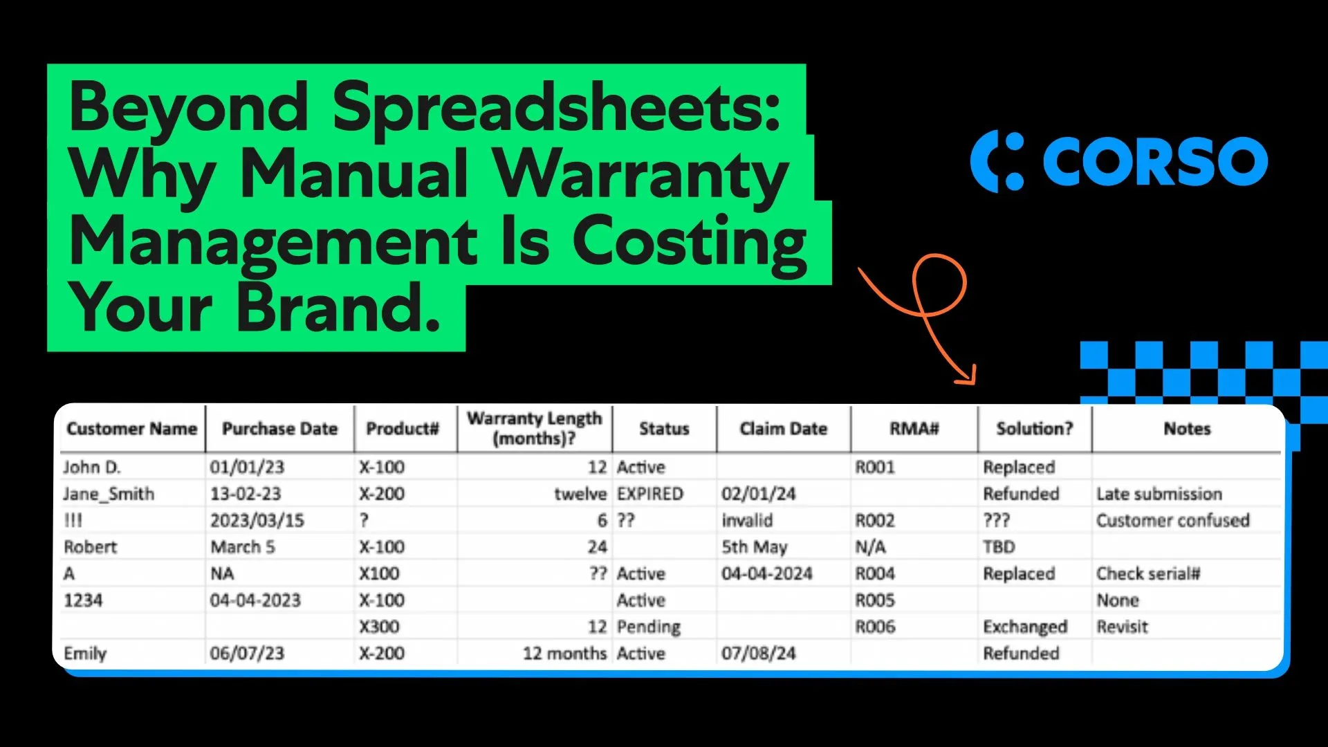 Beyond Spreadsheets: Why Manual Warranty Management Is Costing Your Brand