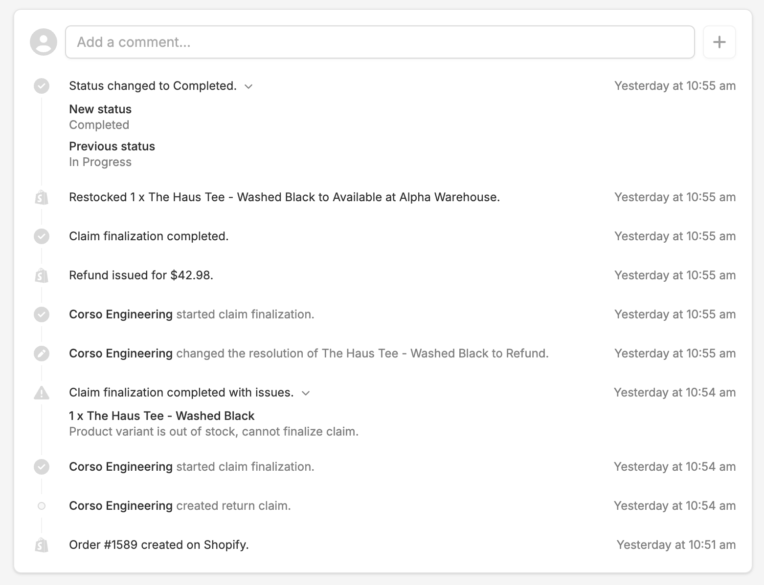 Additional Details Now Visible In Timeline Events