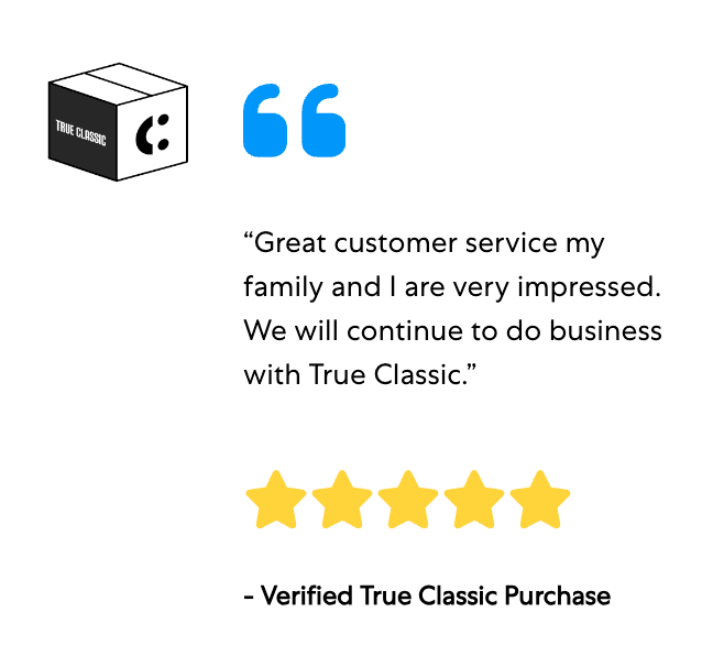 Five-star customer review of Corso post-purchase experience