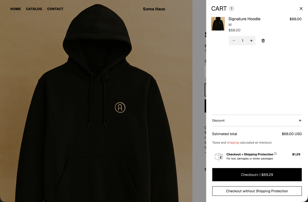 Checkout Plus screenshot